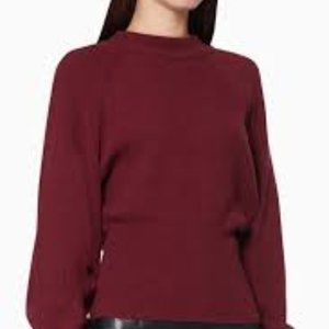 Nanushka Arden Sweater in Burgundy